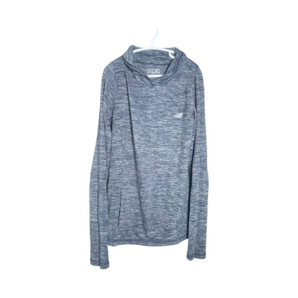 New Balance Girls 10 12 Yrs Large Sweatshirt Lightweight Long Sleeve Casual Tops - Picture 3 of 9